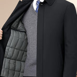 Veste réversible à col montant et fermeture éclair