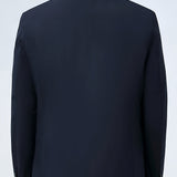 Veste réversible à col montant et fermeture éclair