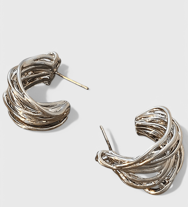 Kadri | Boucles d’oreilles en forme de C