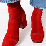 Ava | Bottes chic à talon Cheville
