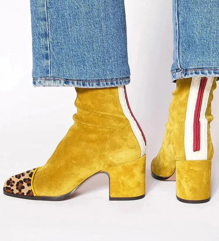 Ava | Bottes chic à talon Cheville