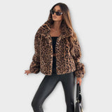 Leonor | Veste à imprimé léopard