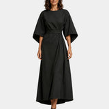 Ariane | Robe longue élégante à manches kimono