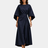 Ariane | Robe longue élégante à manches kimono