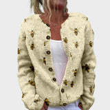 Bianca | Automne Motif fleuri Gilets