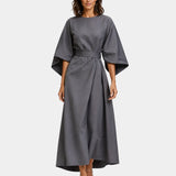 Ariane | Robe longue élégante à manches kimono