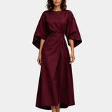 Ariane | Robe longue élégante à manches kimono