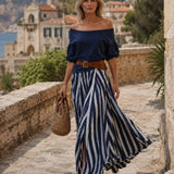 Étiennette | Ensemble blouse et jupe d’inspiration méditerranéenne