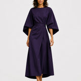 Ariane | Robe longue élégante à manches kimono