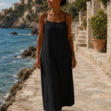 Desideria | Robe élégante longue avec Delicate Straps