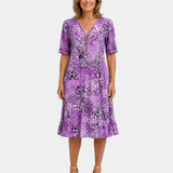 Adèle | Robe à col en V