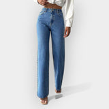 Anaïs | Taille haute denim court