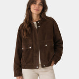 Cléoria | Veste courte élégante avec fermeture et poches