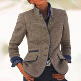 Valeria | Veste sophistiquée à col montant