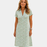 Hersilie | Robe à motif fleuri Décontracté