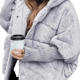 Dominika | Veste douillette À capuche épais