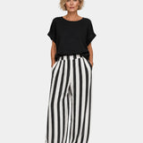 Blithilde | Chemise Été T- & Pantalon Ensemble