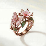 Jacqueline | Bague fleuri