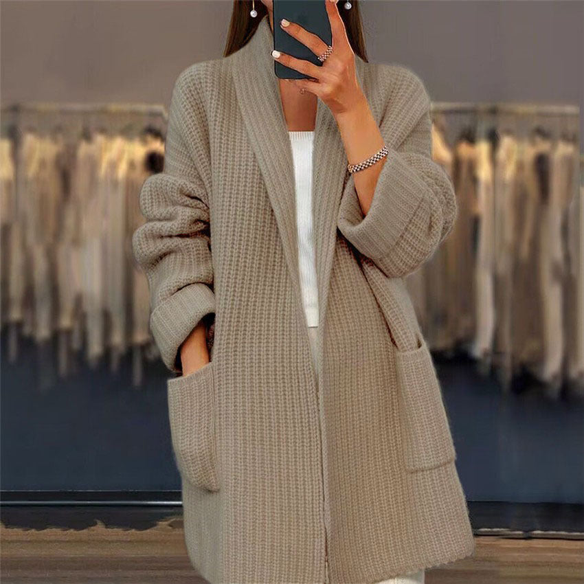 Cristina | Gilet Douillet en maille avec poches
