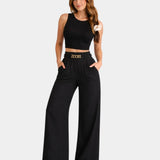Audrey | Pantalon chic à jambes larges