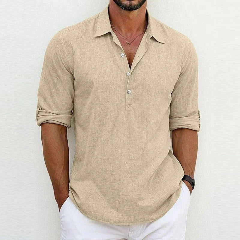 Chemise élégante en lin par Breeze