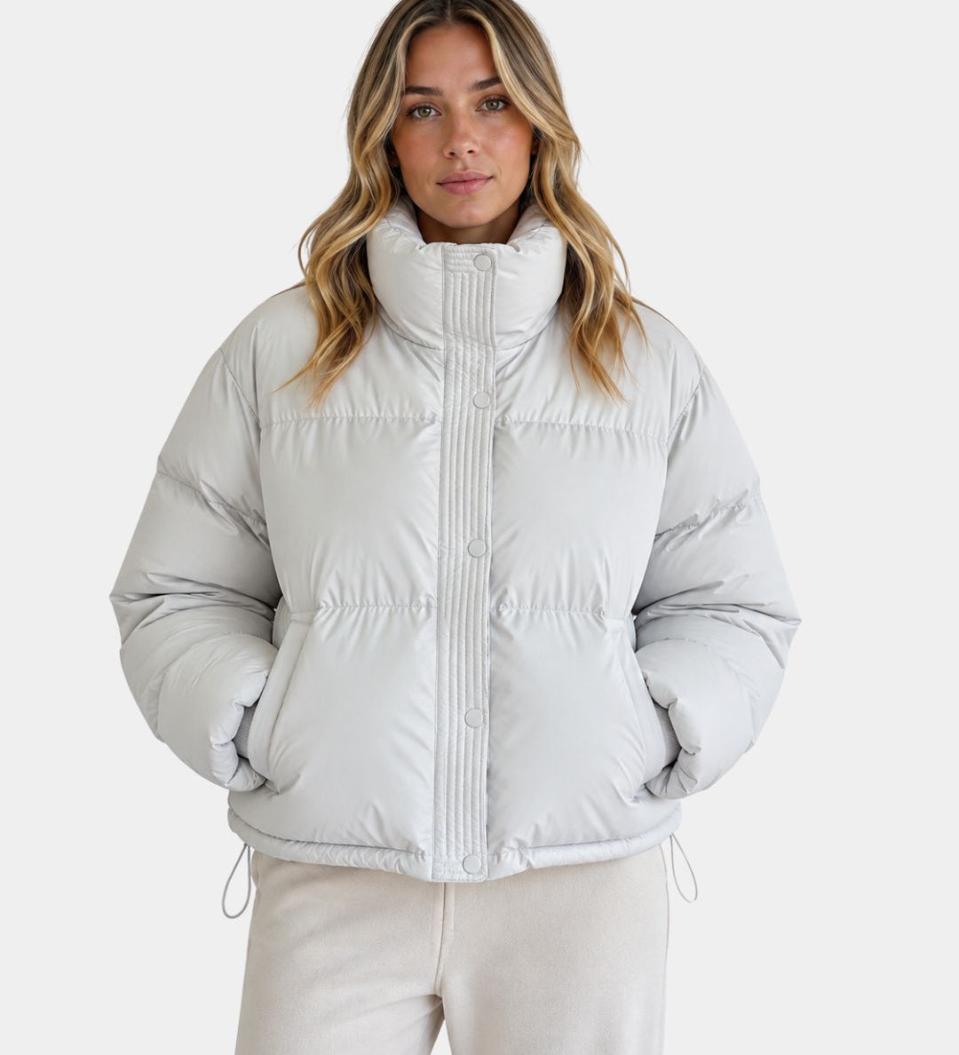 Cléonelle | Veste courte d’hiver contemporaine