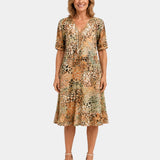 Adèle | Robe à col en V