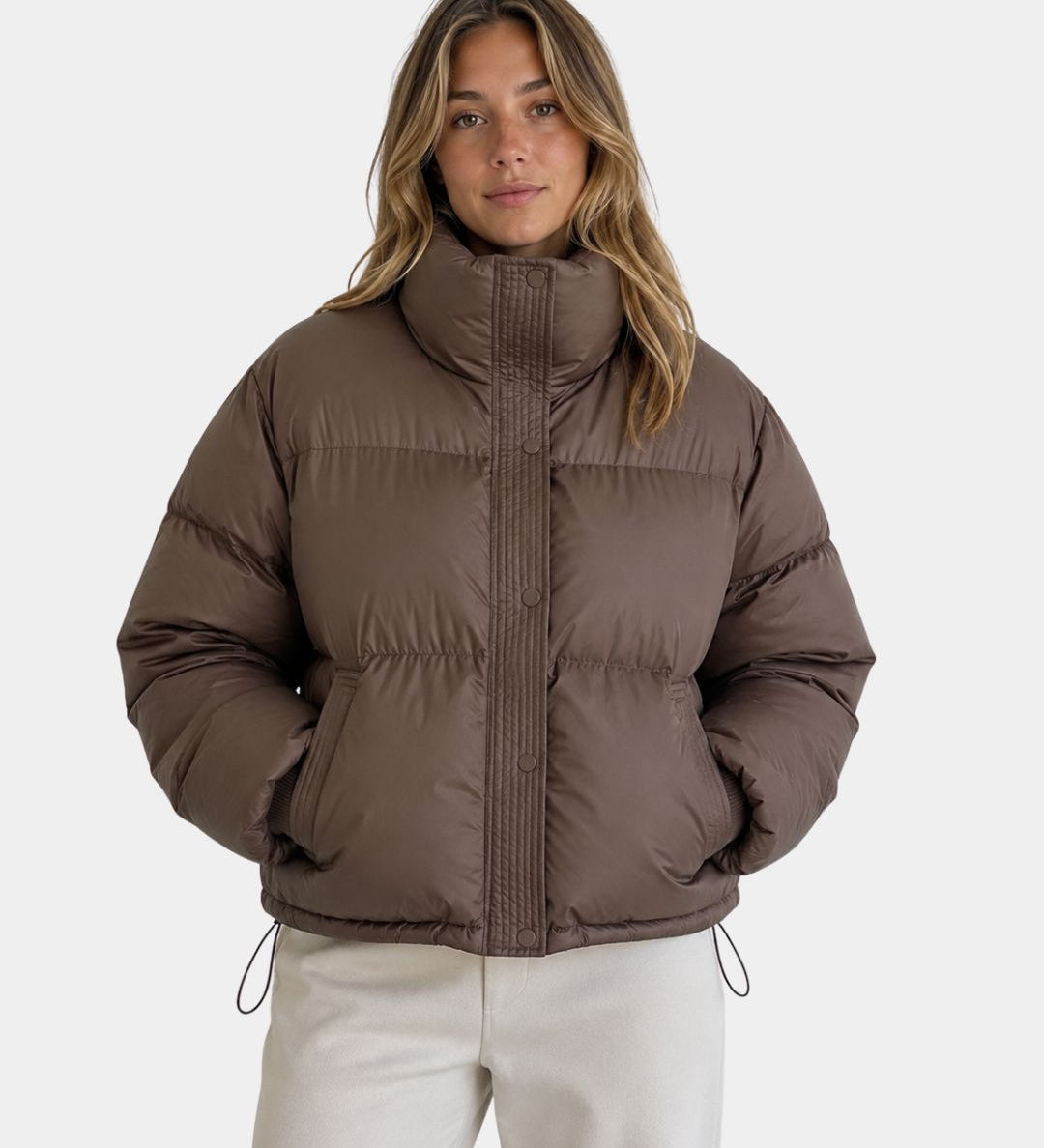 Cléonelle | Veste courte d’hiver contemporaine