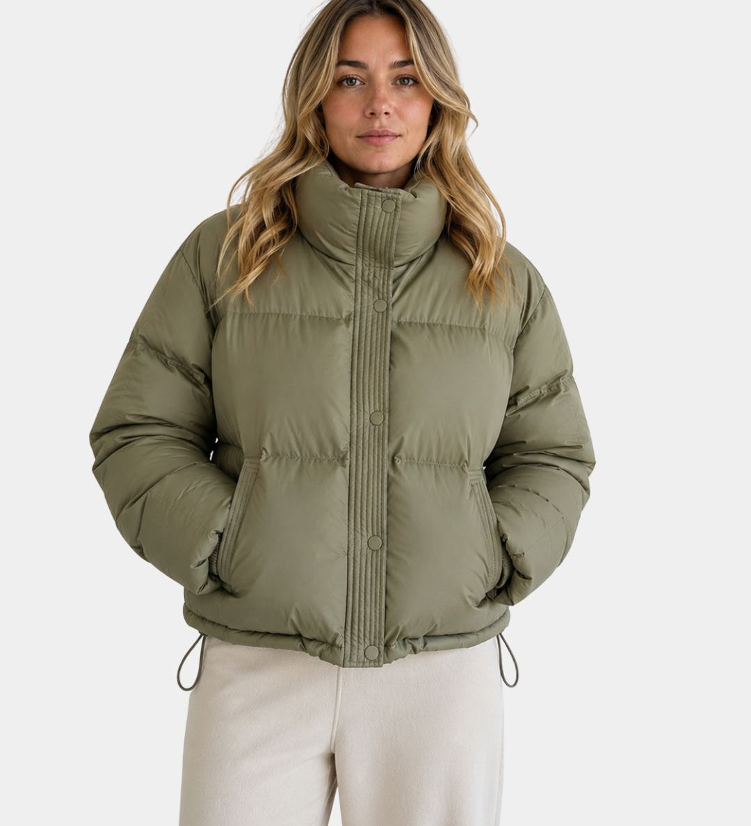 Cléonelle | Veste courte d’hiver contemporaine