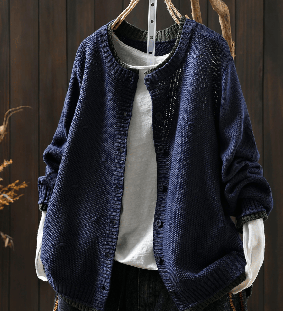 Isadora | Gilet Douillet texturé en maille