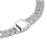 Adele | Bracelet cubain en moissanite