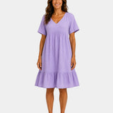 Alixandre | Robe élégante texturé midi