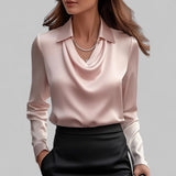 Theresa | Blouse sophistiquée en satin femme
