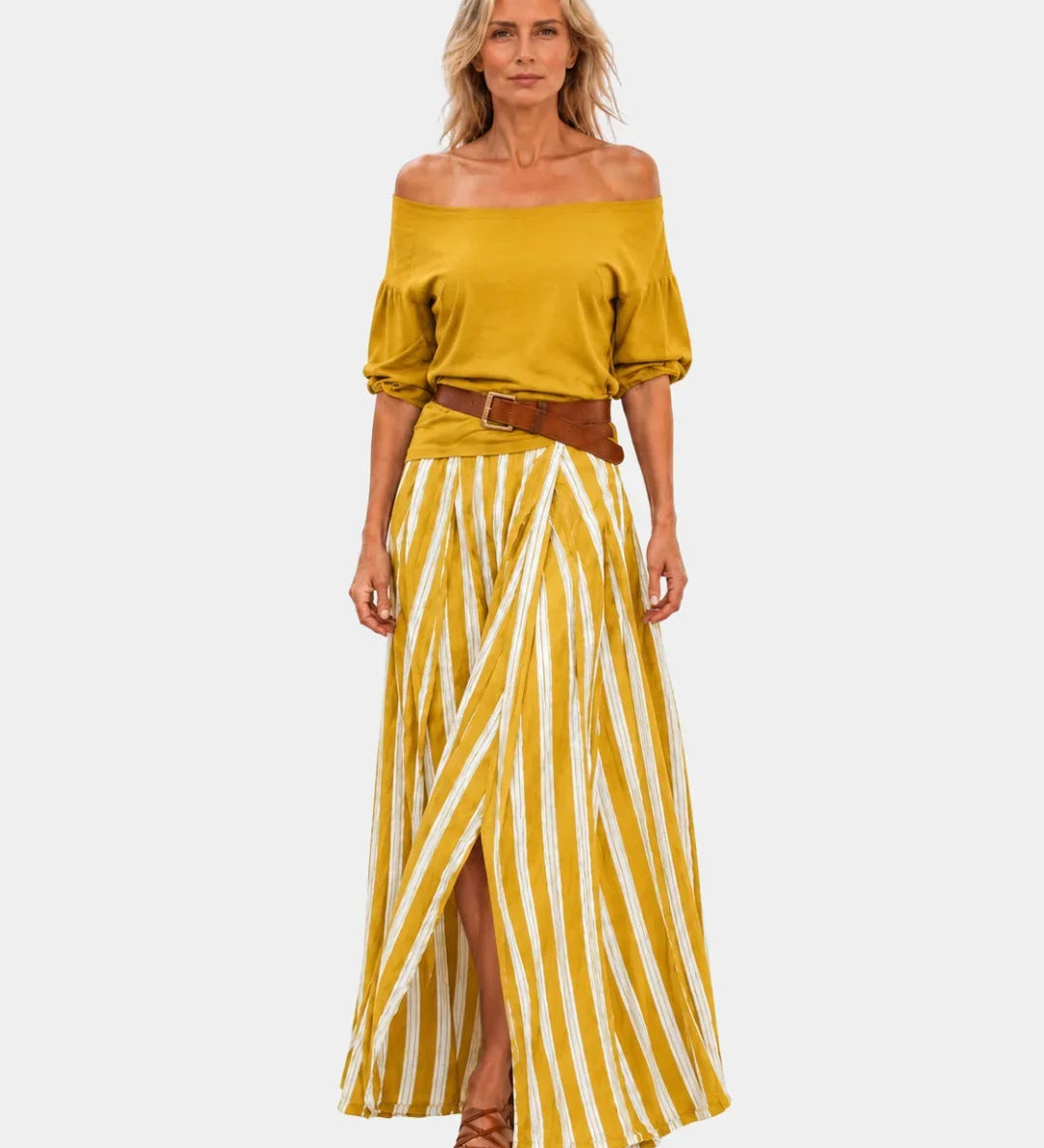 Étiennette | Ensemble blouse et jupe d’inspiration méditerranéenne