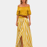 Étiennette | Ensemble blouse et jupe d’inspiration méditerranéenne