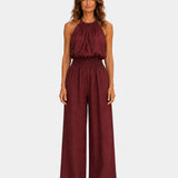 Ghisleine | Combinaison chic Halter col