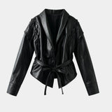 Jolysse | Manteau portefeuille en similicuir