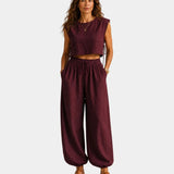 Jolente | Pantalon assorti et blouse Ensemble