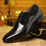 Luciano | Chaussures sophistiquées italien en cuir