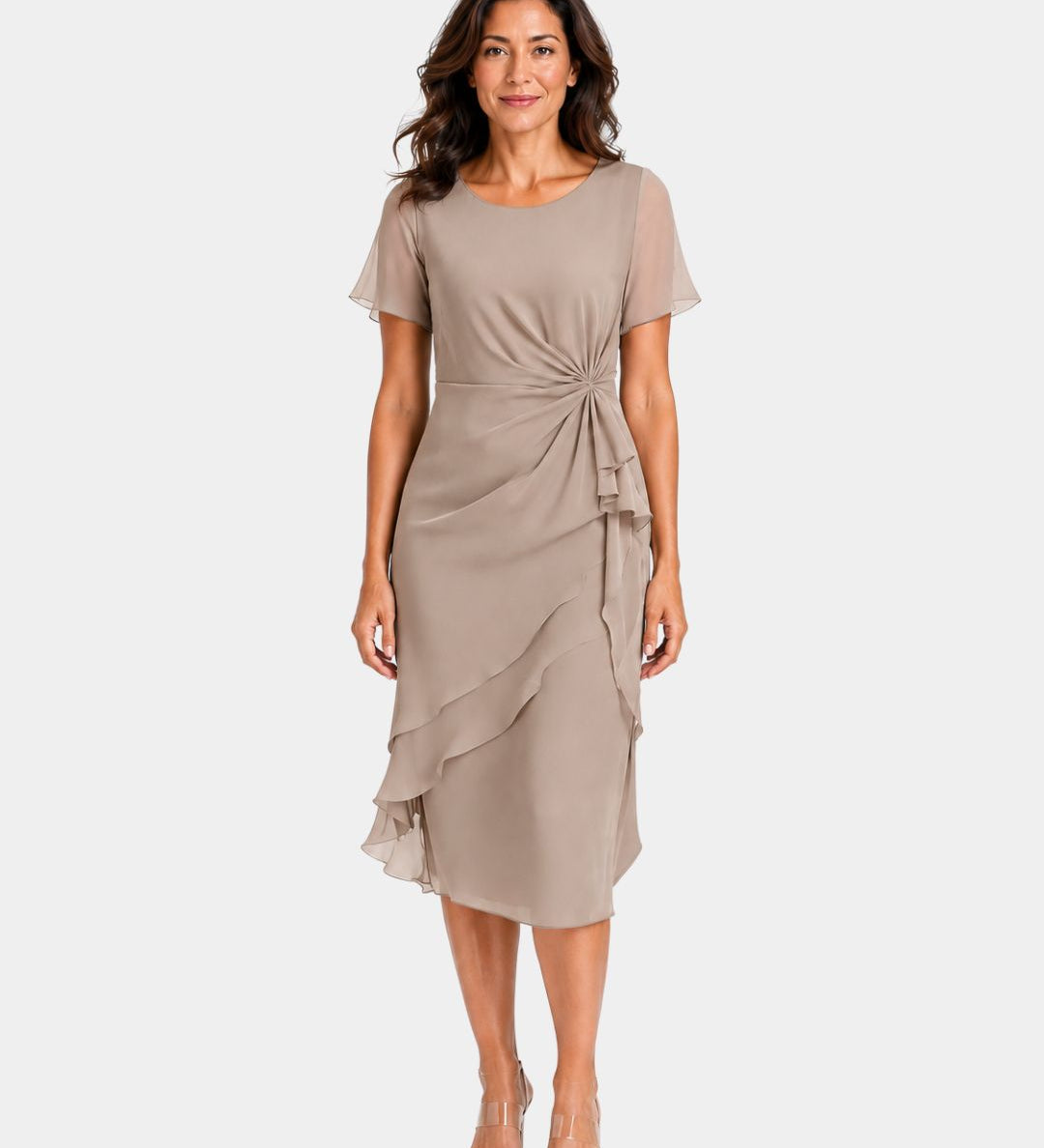 Marilou | Robe avec froncé TOUR DE taille