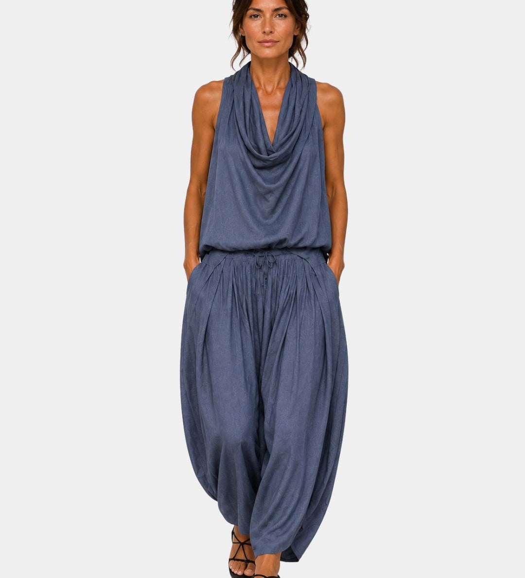 Emmeline | Ensemble sans manches avec top et pantalon