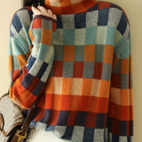Caroline | Pull tailleur à col roulé