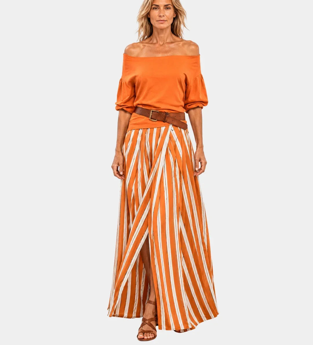 Étiennette | Ensemble blouse et jupe d’inspiration méditerranéenne