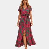 Aurélisse | Robe chic à col en V élégante