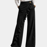 Aïssata | Pantalon fluide Volant
