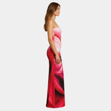 Pascale | Robe longue ajustée au style minimaliste