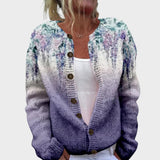 Inês | Automne Motif fleuri Gilets