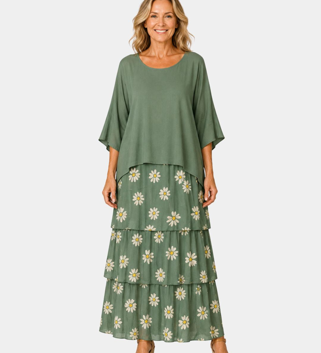 Agnès | Robe longue chic et fluide