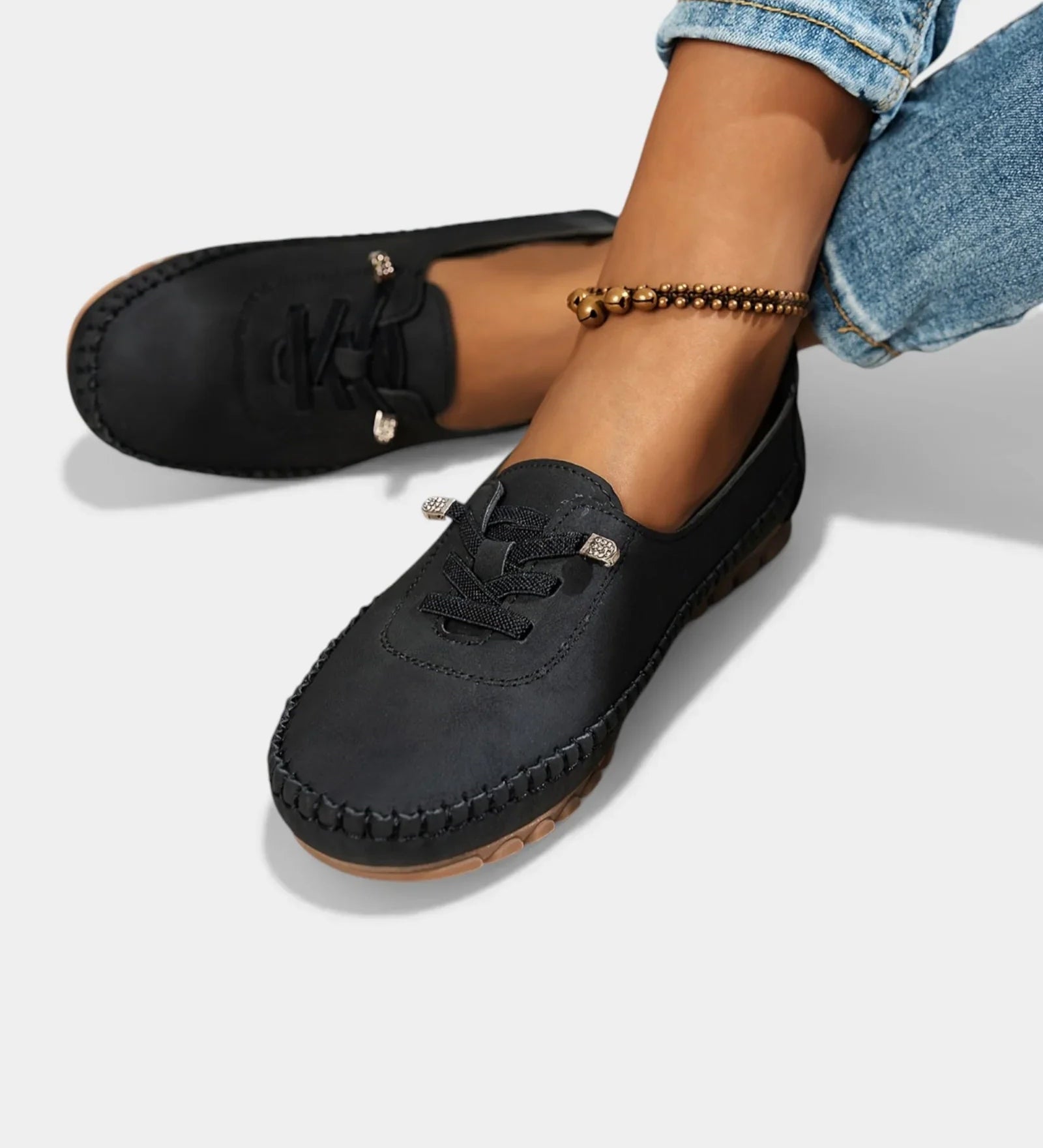 Alix | Mocassins offrant un bon maintien pour les pieds sensibles