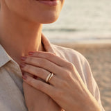 Suzanne | Bague ajustable et personnalisable